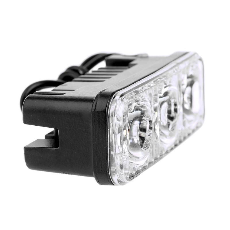 12V 18W High Power Universal Waterproof DC 12V 18W High Power 3LED Work Light High/Low Beam Car DRL Driving Lamp