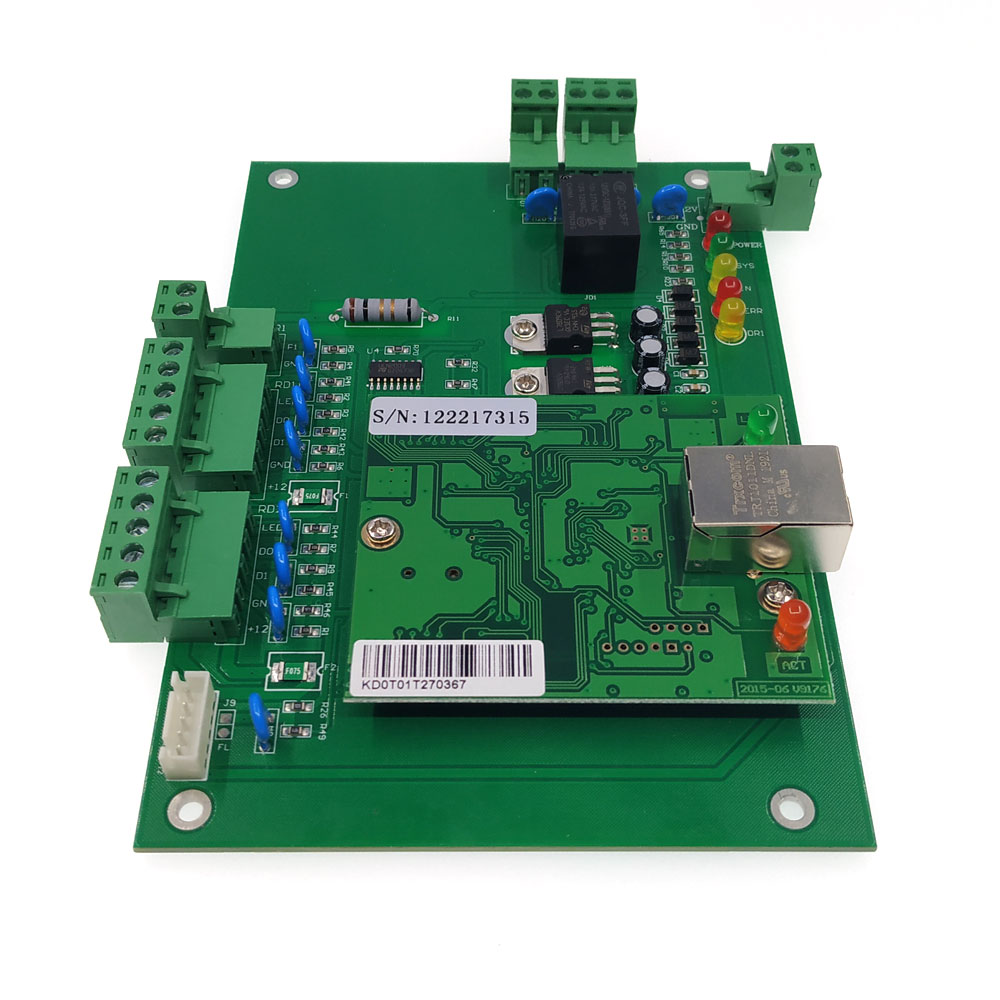 Tcp/Ip Singer Deur Toegangscontrole, 32-Bit Arm Cpu, ondersteuning Krachtige Tijdregistratie/Access/Web/Access Alarm Functie Sn: T01