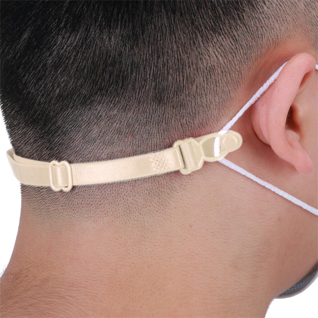 5pcs Adjustable Anti-slip Mask Extension Belt Bandage Mask holder Strap Buckle Face Mask Holder Accessory Sujeta Mascarillas