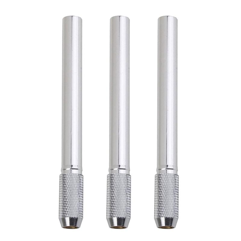 3pz prolunga per matita in metallo prolunga per matita asta di prolunga per matita portatile allungatore per portamatite robusto per studenti