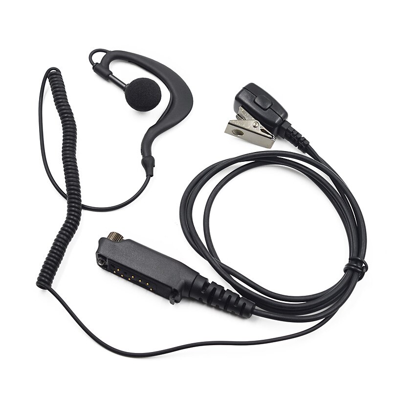 XQF 1-Wire zaczep na ucho zestaw słuchawkowy słuchawka Mic dla Sepura Radio Walkie Talkie STP9000 nowy