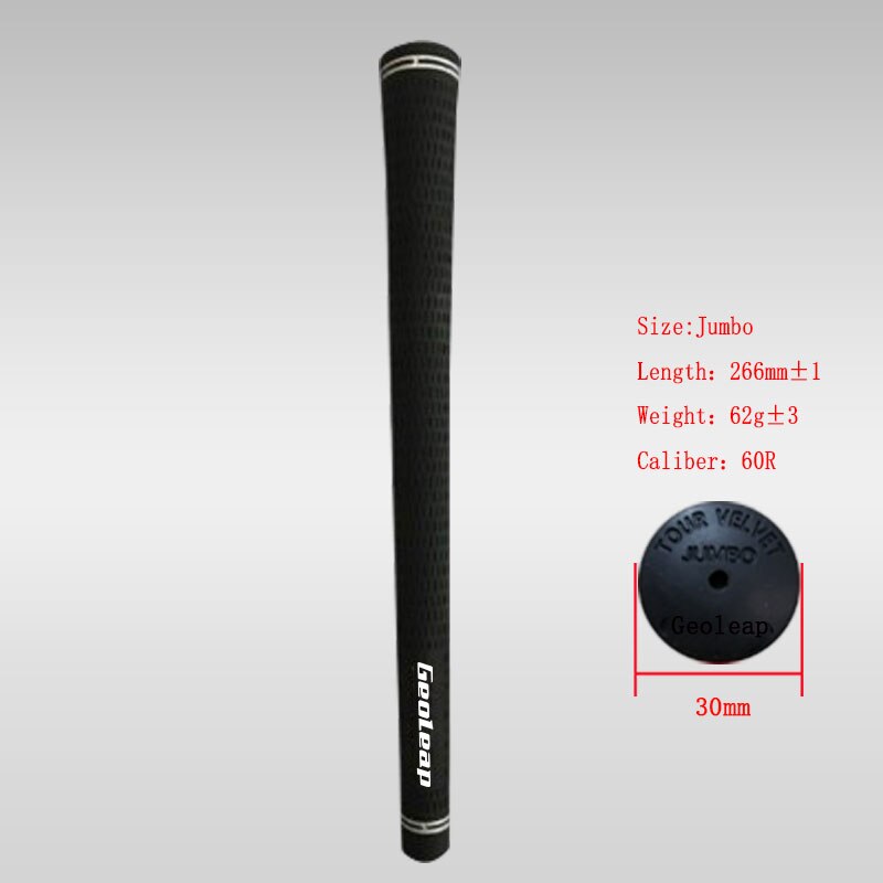 Golf Grips soft rubber tour golf Club Grips midsize and jumbo 10 pcs/lot: black  Jumbo