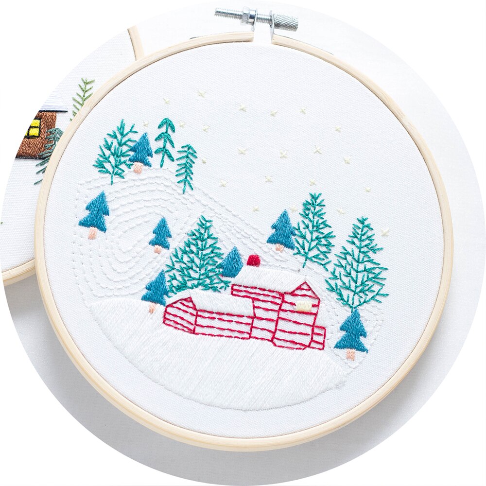 Decor Embroidery Kit Craft Needlework kit Beginners Handicraft lovers: 1