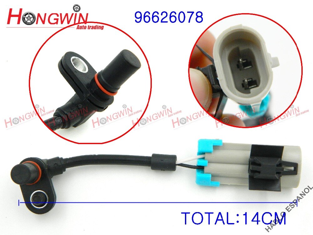 4pcs One Set ABS Wheel Speed Sensor Fits PPontiac Chevrolet Equinox Captiva SSaturn Opel 2007 96626078, 96626080