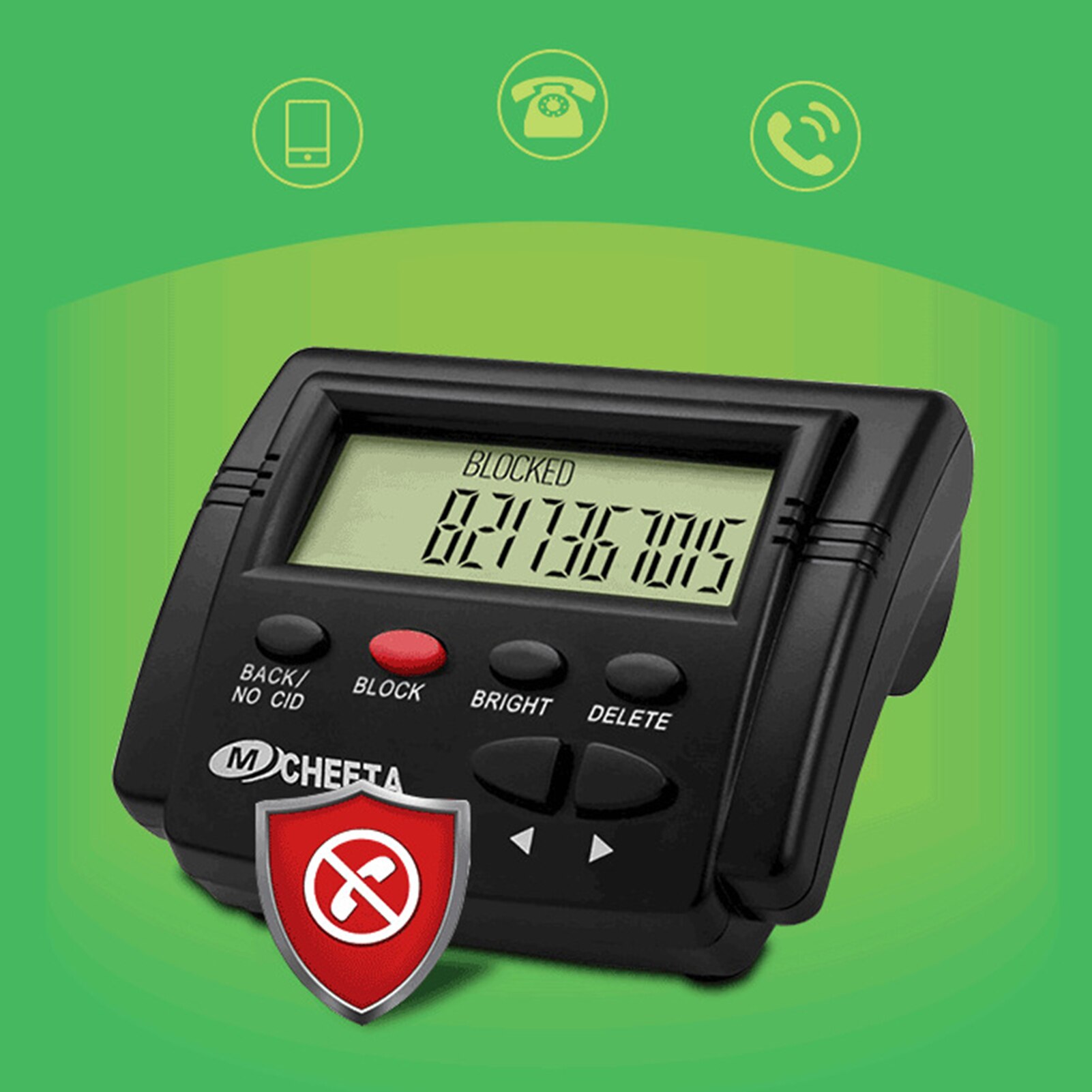 Call Blocker for Landline Phones Telephone 2000 Caller ID Box Blocking One Touch Number Block Device Block Nuisance Calls