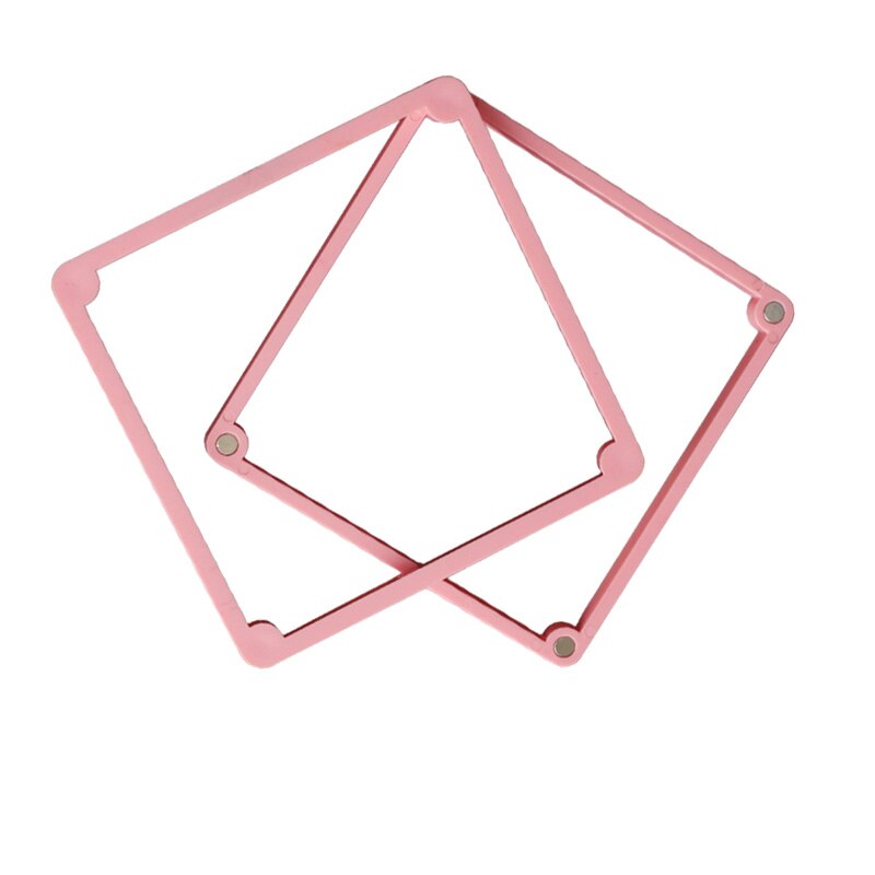 Magnetyczny uchwyt robić szablonów robić dekorowania ciastek wzornik robić mocowania ramki niestandardowy uchwyt robić szablonów stempel robić ciastek dekorowanie i przyrząd robić pieczenia: 2szt losowy kolor