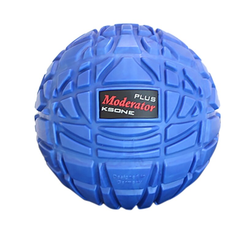 KSONE Massage Ball Roller Deep Tissue,Muscle Release Trigger Point Therapy Ball 4.75Inch Texture Surface Hard Roller Ball: Blue