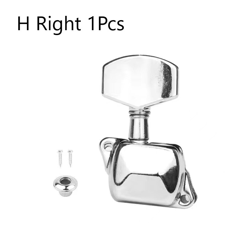 Clavijas de afinación de cuerdas de guitarra izquierda/derecha, semicerradas/todas cerradas, sintonizador de botones, cabezales de máquina, accesorios de guitarra, 1 Uds.: violet