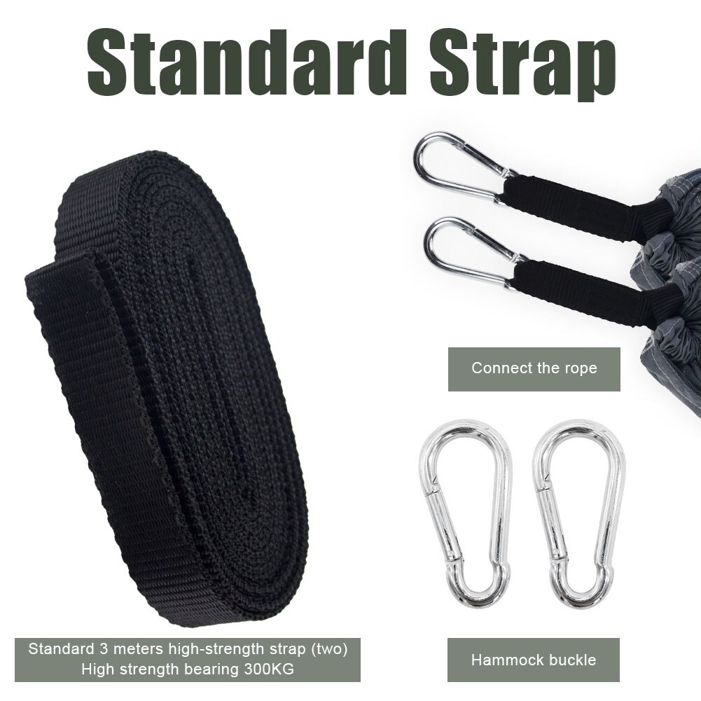 Tragbare outdoor-moskitonetz-hängematte, 210t nylon-anti-moskito-fallschirmstoff, luft-campingzelt, hänge-schlafschaukel