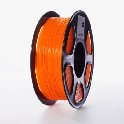 3D Drucker Filament PLA Filament 1,75mm 1KG Toleranz +/-0,02mm Transparent Rot Blau Grün Kunststoff material für 3D Drucker: Transparent Orange