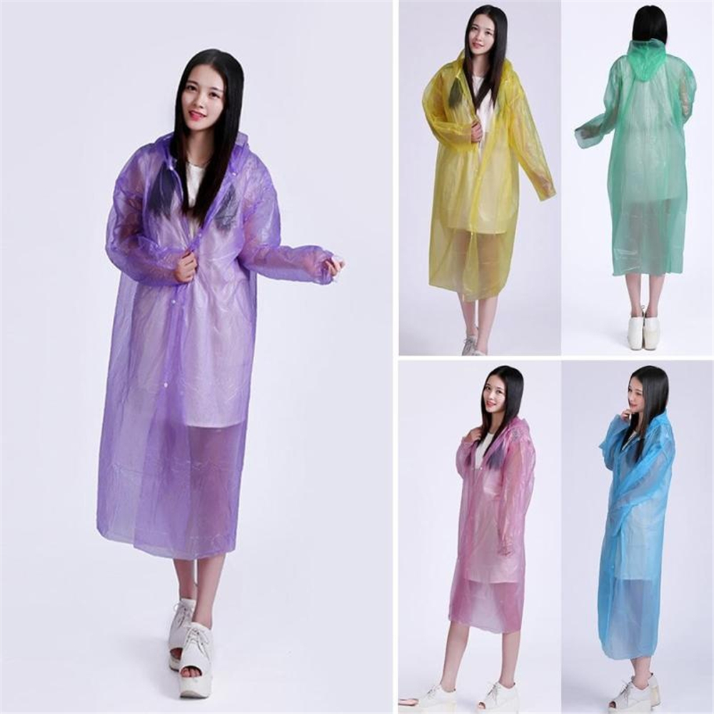 Women Raincoat Thickened Waterproof Rain Coat Women Scrub Tour Waterproof Rainwear Suit