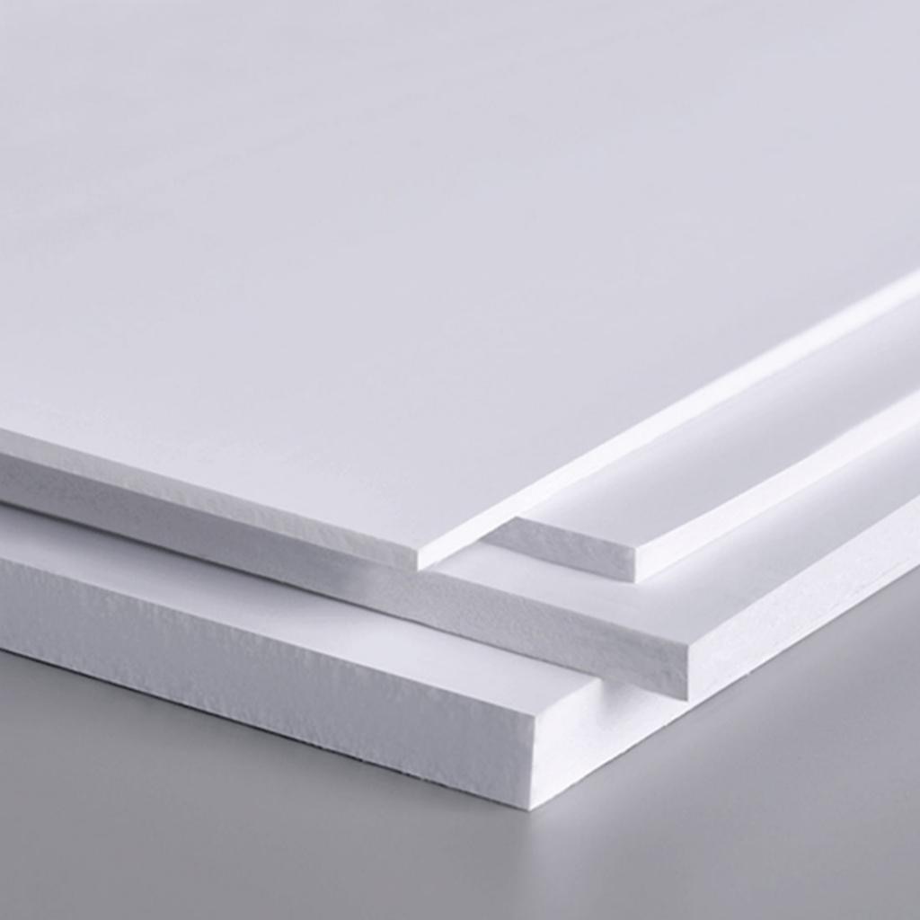 5 Pieces White Sheet Foam Board Model Craft for DIY Sand Table Scene