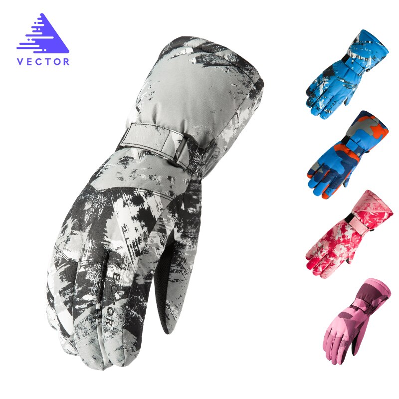 Dames kinderen ski handschoenen snowboard handschoenen motor winter skiën klimmen fiets handschoenen waterdichte sneeuw wanten
