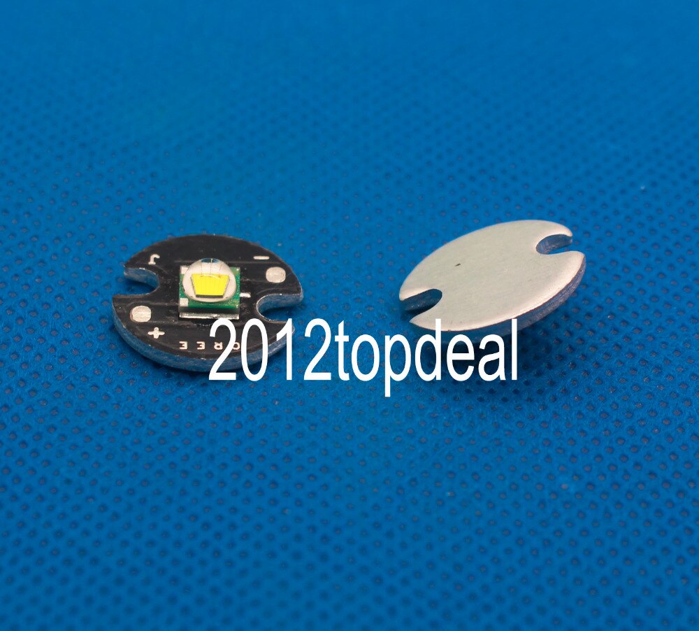 1 stücke cree xml led t6 u2 10 watt weiß high power led-strahler mit 16mm 20mm pcb für diy