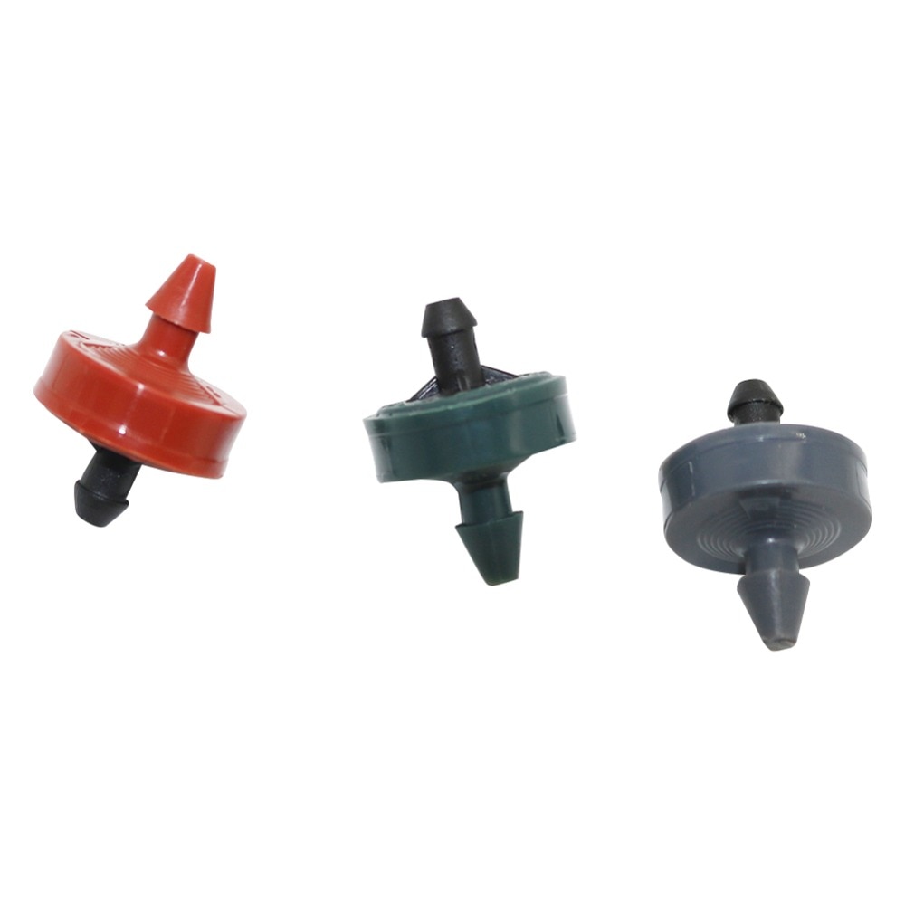 2L/H, 4L/H, 8L/H Mini Druppelaar Druk Compenseren Drip Emitter On-line Druppelaar Landbouw Drip Emitter Druppelirrigatie 40 Pcs