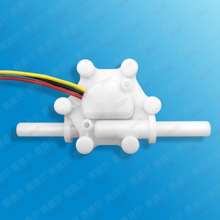 2PCS Water Flow Meter Flowmeter Hall Flow Sensor indicator counter caudalimetro water heater 0.25-2.5L/min 0.8MPa 4.5-18V