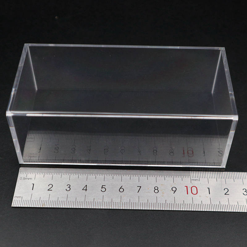 Model Auto Acryl Case Transparant Stofdicht Met Black Base 1/64 1/43 1/32 1/18 1/24 Schaal Display Box
