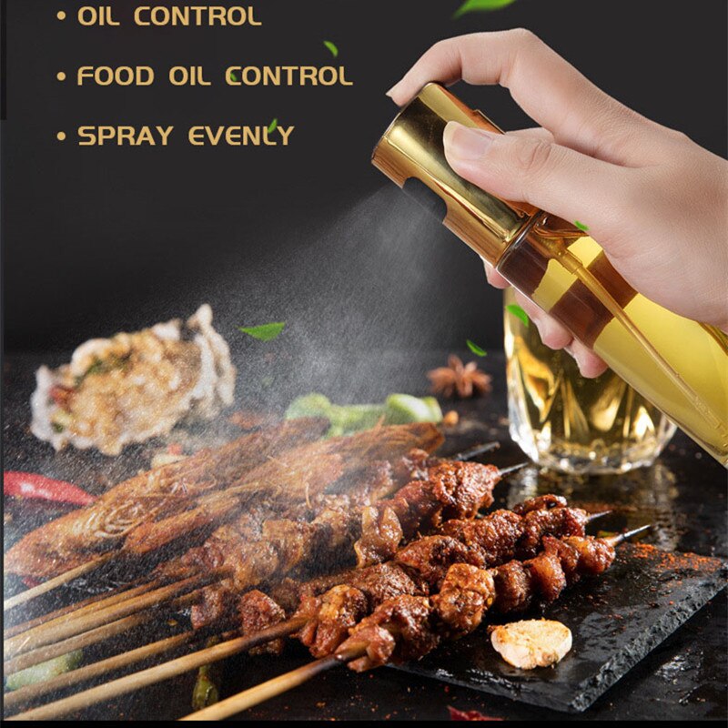 Kitchen Spray Bottle Leak-Proof Oil Vinegar Spray Bottles Gravy Boats for Bbq Baking Tool