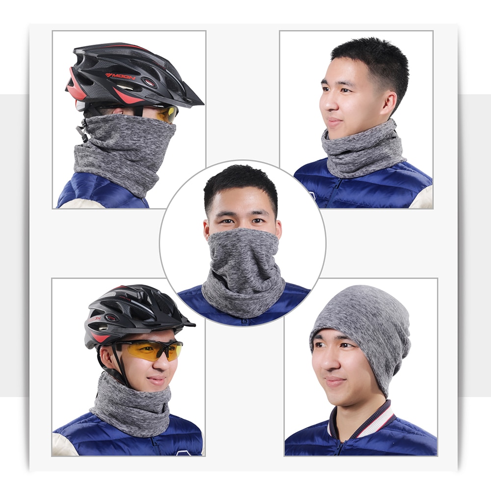 Qinglonglin Winter hiking skiing bandana windproof warmer neck gaiters for men