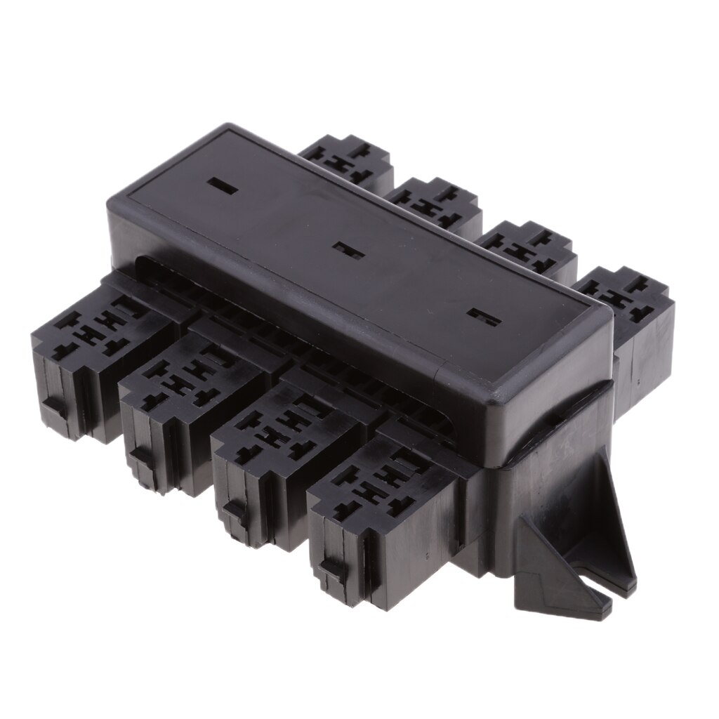 Automotive Fuse Relay Box Holder Block Circuit Protector With Terminals Kit