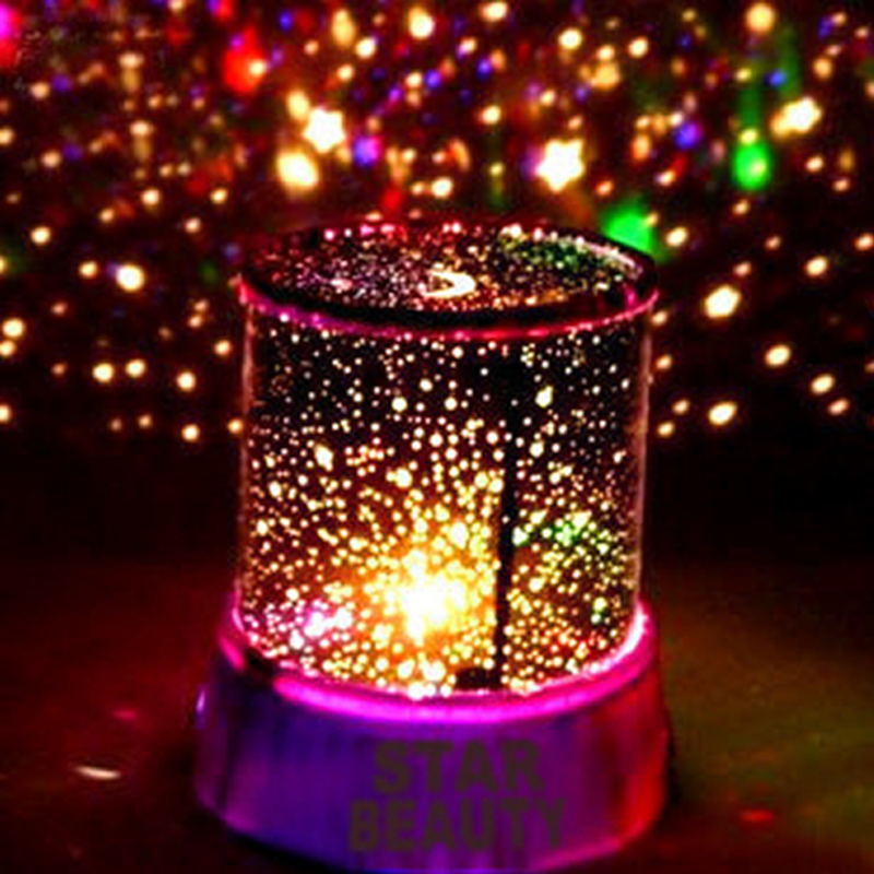 LED Night Light Projector Starry Sky Star Master Projection Lamp Children Kids Baby Sleep Romantic Led Projection Lamp Light