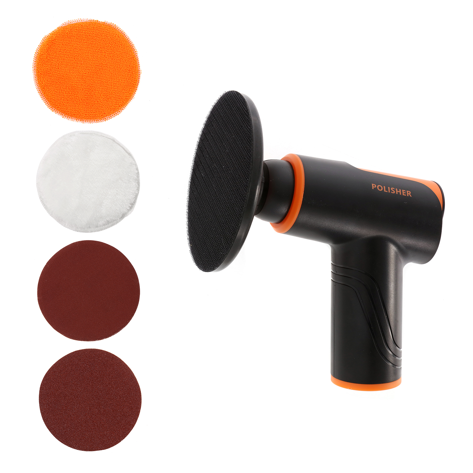 18000rpm Car Polishing Machine Multi-functional Electric Wireless Polisher Rechargeable Angle Grinder Auto Waxing Vihicle Tools