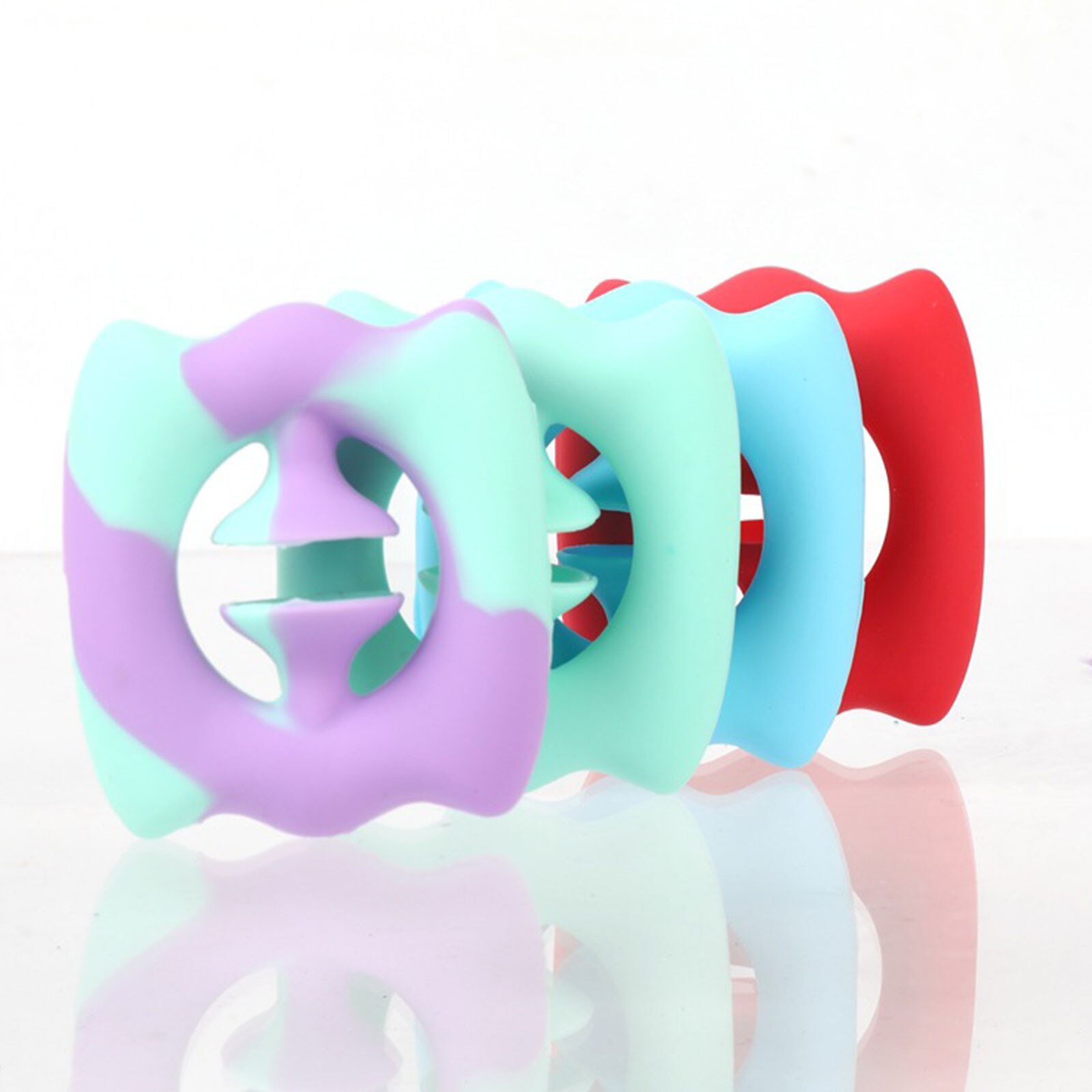 Stress Reliever Toys Grip Ring Sensory Toy Autism Special Needs Fidget Toy Anxiety Relief Toys Adult Extrusion Sensory Toy