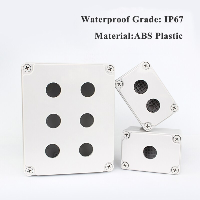 Waterdichte Plastic Behuizing Doos Elektronische Elektrische Project Doos Abs Outdoor Junction Box Behuizing IP67 Project Instrument Case