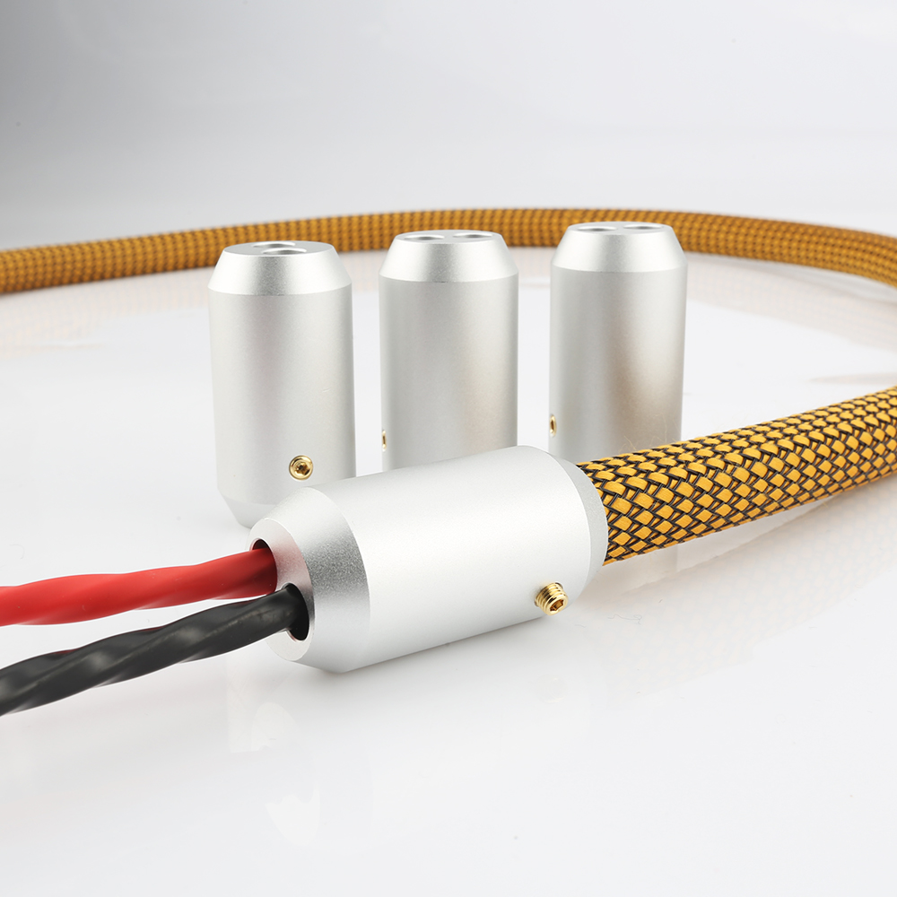 4 pz Altoparlante Cavo Audio Cavo Mutanda Avvio Y splitter 16mm di Diametro
