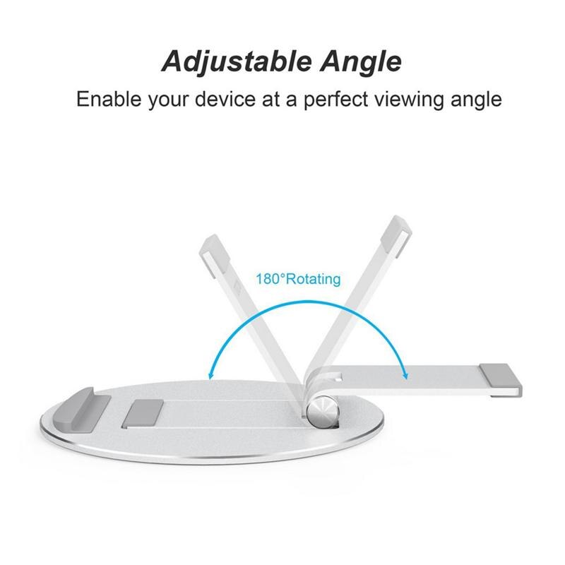 Tablet Pc Plank Draagbare Opvouwbare Desktop Plank Universele Eenvoudige Ondersteunende Plank Voor Office Home (Zilver)