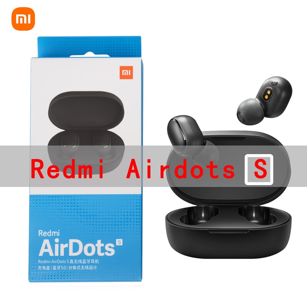 Originele Xiaomi Redmi Airdots S Gratis Draadloze Oordopjes Xiaomi Redmi Airdots S Oortelefoon Airdots Voor: Airdots S