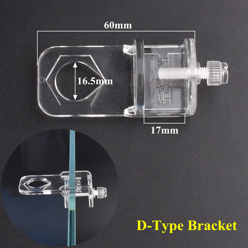 Support de Valve à flotteur à bille, 8 Types, support de serrage en verre pour Aquarium, Valve à flotteur pour Aquaculture, connexion, accessoire réglable: Rouge