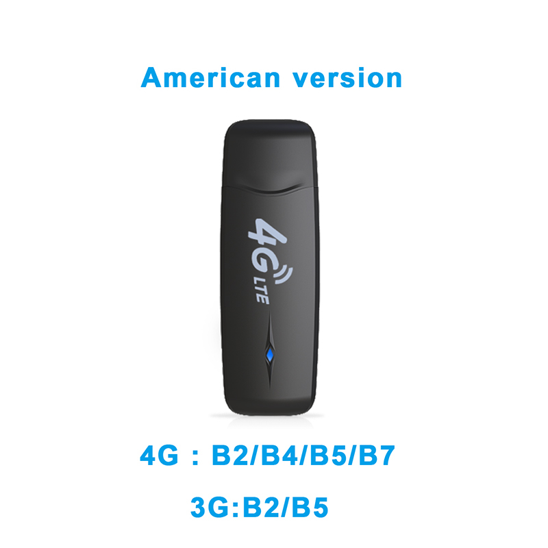 Ldw 931 4g router 4g simkort modem lomme lte wifi router usb wifi dongle hotspot 4g dongle: Amerikansk version