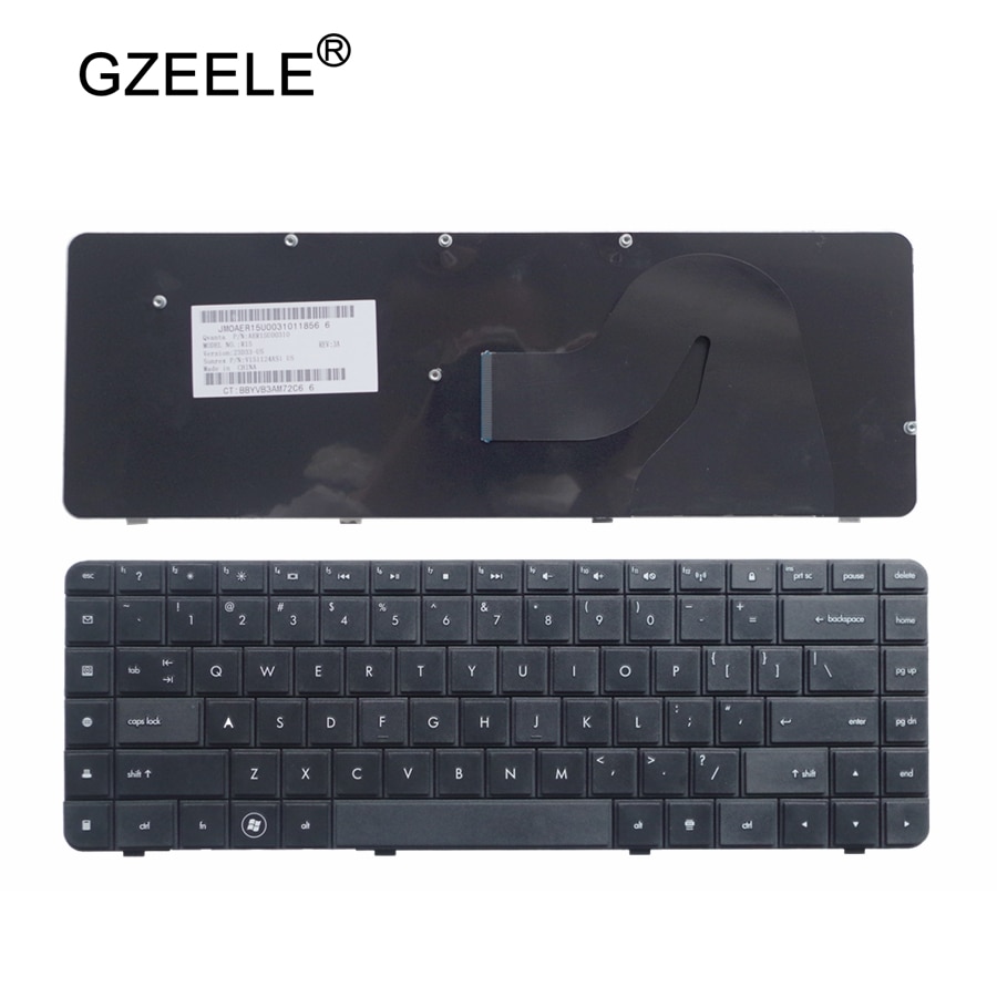 Gzeele Laptop Toetsenbord Voor Hp CQ62 G62 G62-a25eo CQ56 G56 Voor Compaq 56 62 G56 G62 CQ62 CQ56 CQ56-100 Ons engels Zwart