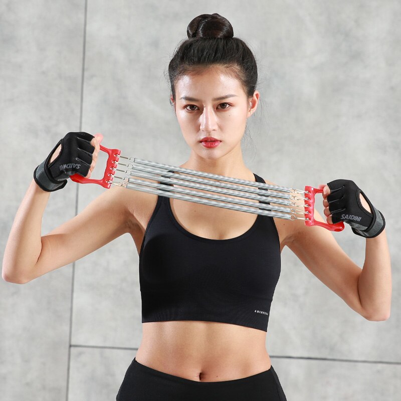 Fitness Borst Expander Womens Buik Puller Training Weerstand Band Pull Touw Kid 'S Elastische Touw Rubber Band Hoge Elastische Touw