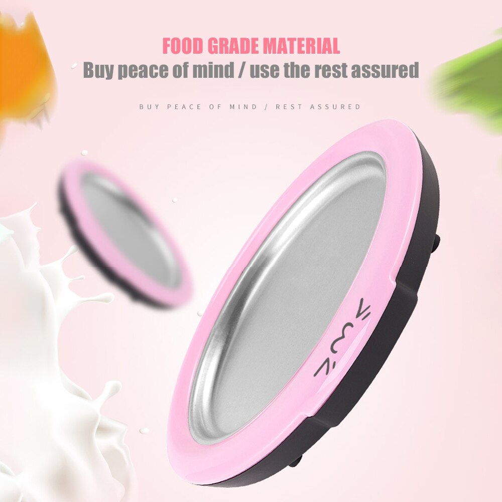 Small Household Fried Ice Cream Machine Mini Ice Cream Machine Fried Yogurt Machine Summer Cool Ice Cream Machine