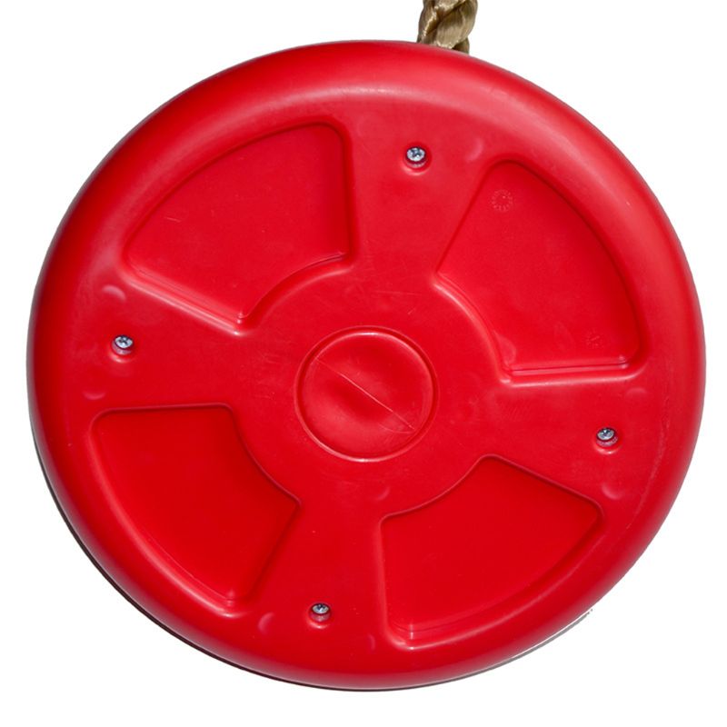Zware Plastic Schommel-Indoor En Outdoor Klimmen Touw Met Disc Swing