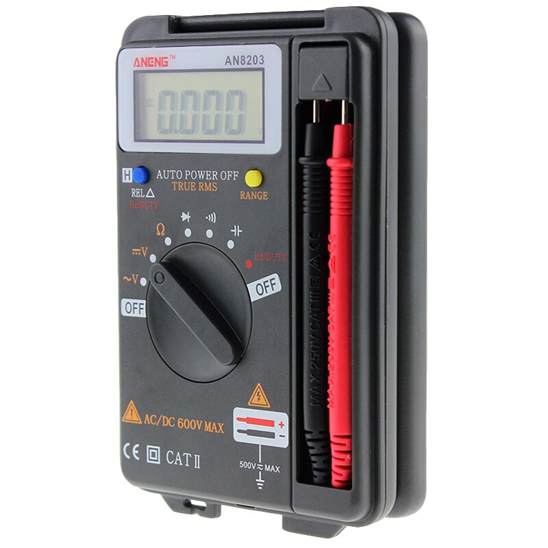 ANENG ein8203 Mini Digital-Multimeter 4000 zählt true rms Digital-Multimeter Tester Voltmeter batterie Tester multimetro Tester