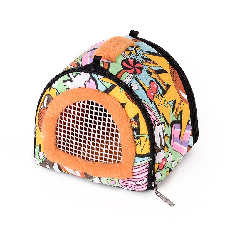 Kolorowe kreskówka zwierzę domowe noszenie plecak podróżny płótno pluszowy plecak dla chomika świnka morska jeż wiewiórka TP899