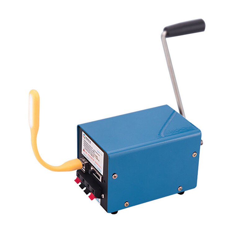 Outdoor 20W Portable Manual Hand Crank Generator Emergency Electricity Generation Survival Power Energy Supply Phone Charger