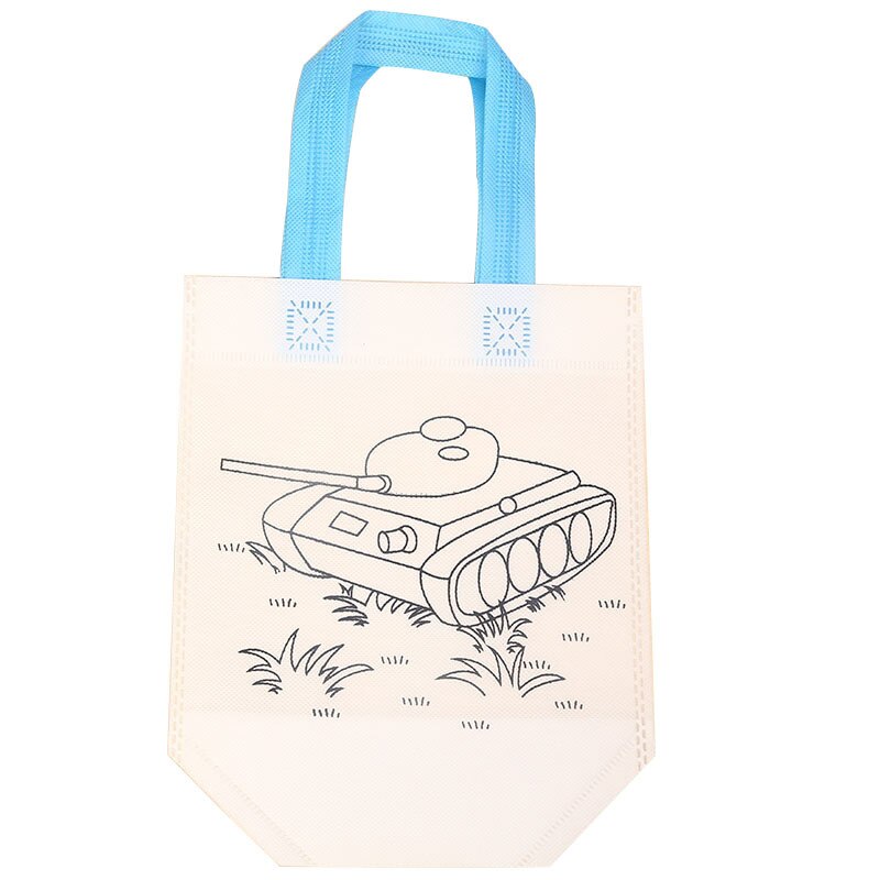 Baby Drawing toys Educational Toy for Children DIY Environmental Protection Graffiti Bag Kindergarten Hand Painting Materials: 11