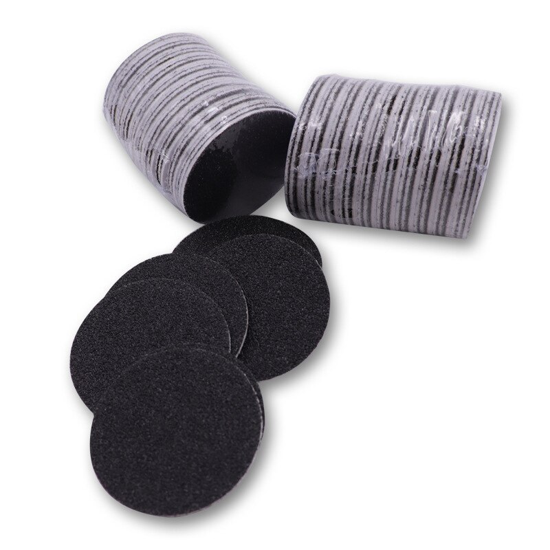 120 pièces de rechange papier abrasif disques Pad pour électrique pied fichier callosités dur mort peau dissolvant meulage pédicure outil: Default Title