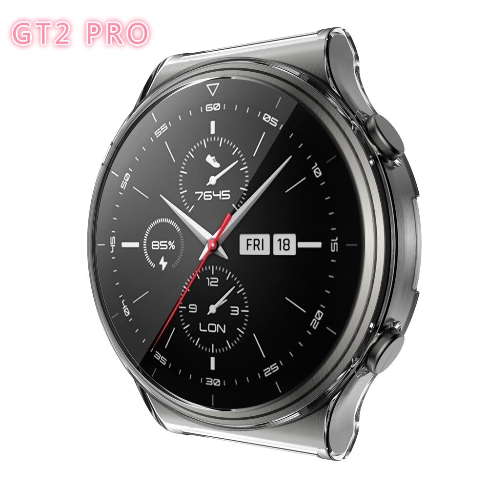 TPU Case for Huawei Watch GT2 PRO 46mm Screen Protector Cover for Huawei GT2 Sports Watch Bumper Case Bumper Shell Protector