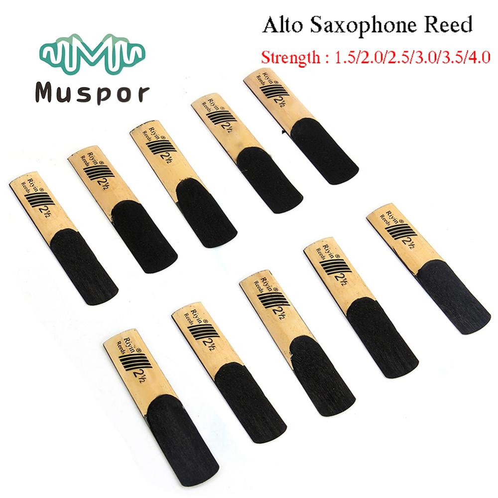 10 stk / sett altsaksofon være siv valgfri type saksofon siv treblås instrument tilbehør