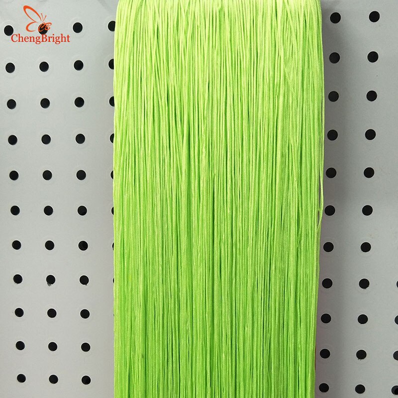 CHENGBRIGHT-adorno de flecos para vestido latino, accesorios de ropa de escenario, artesanía de borlas, 10 yardas, 50cm de ancho: Fluorescence