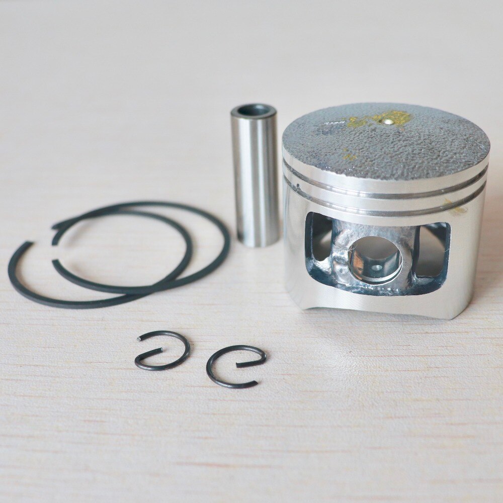 Kit de pistones de motosierra, 43mm para Motor de cilindro de Gas chino 4500 45cc G4500 con anillos de pasador, repuestos de Circlips