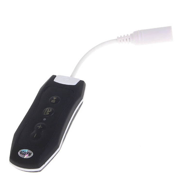 Sports 4GB Clip Waterproof IPX8 Mp3 Player FM Swimming Diving + Earphone#T2