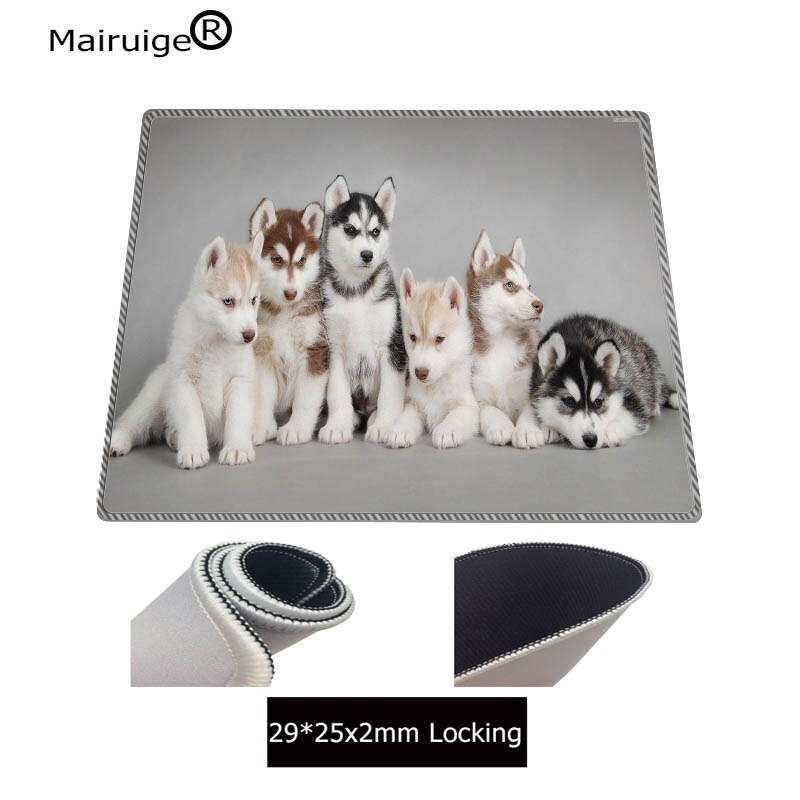 Mairuige Tier Weiß Hund Große Größe Maus Pad Anti-slip Natürliche Gummi PC Computer Gaming Mauspad Schreibtisch Matte für LOL Cs Gehen DOTA2: 250X290X2MM