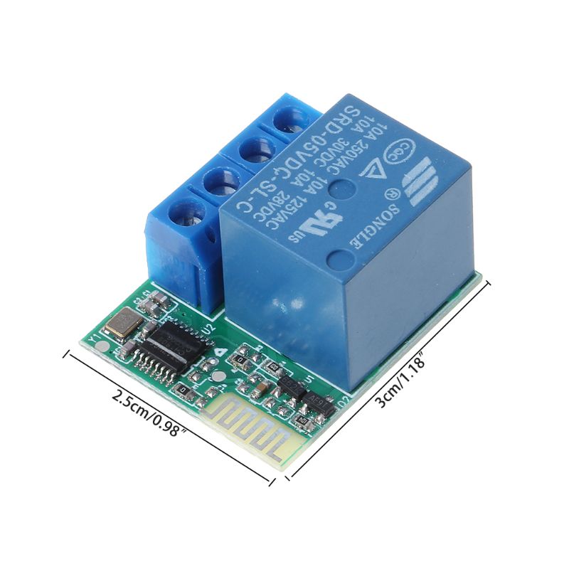 Relay Switch With Bluetooth APP Control Time-Relayed Module For Accesse Controlling Motor LED Light Mayitr 4XFB