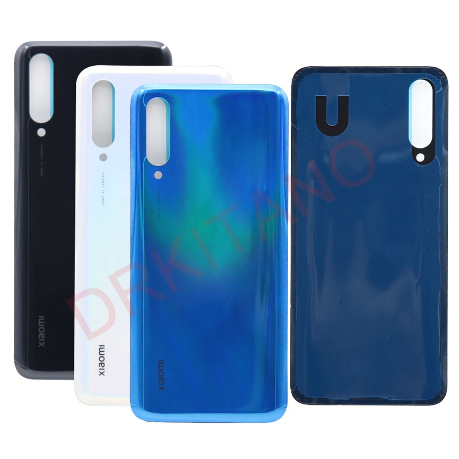 Für Xiaomi Mi 9 Lite Zurück Batterie Abdeckung Glas CC9 Mi9 Lite Hinten Glas Tür Gehäuse Fall Panel Für Xiaomi mi 9 Lite Batterie Abdeckung